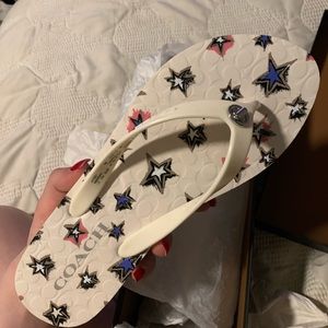 Coach Flip Flops